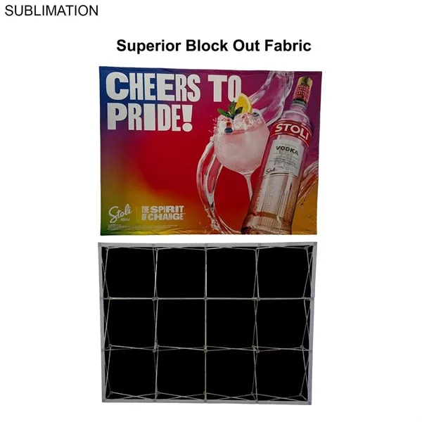 48 Hr Quick Ship - 10' straight wall full height fabric... from ASI 53509 FIEL-Fairdeal Import & Export