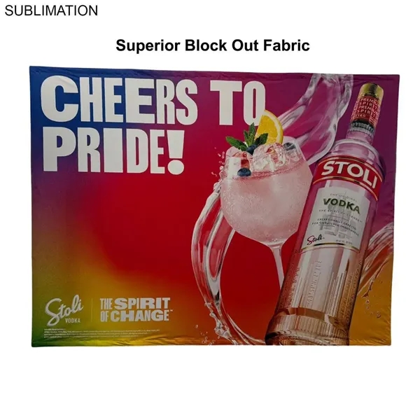 48 Hr Quick Ship - 10' straight wall full height fabric... from ASI 53509 FIEL-Fairdeal Import & Export