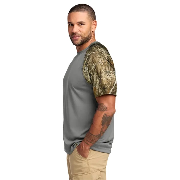 Russell Outdoors Realtree Colorblock Performance Tee... from ASI 84863 SanMar