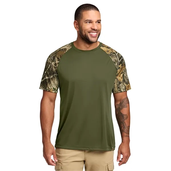 Russell Outdoors Realtree Colorblock Performance Tee... from ASI 84863 SanMar