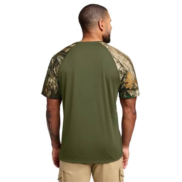 Russell Outdoors Realtree Colorblock Performance Tee... from ASI 84863 SanMar