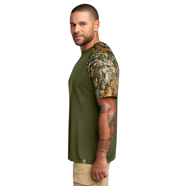 Russell Outdoors Realtree Colorblock Performance Tee... from ASI 84863 SanMar