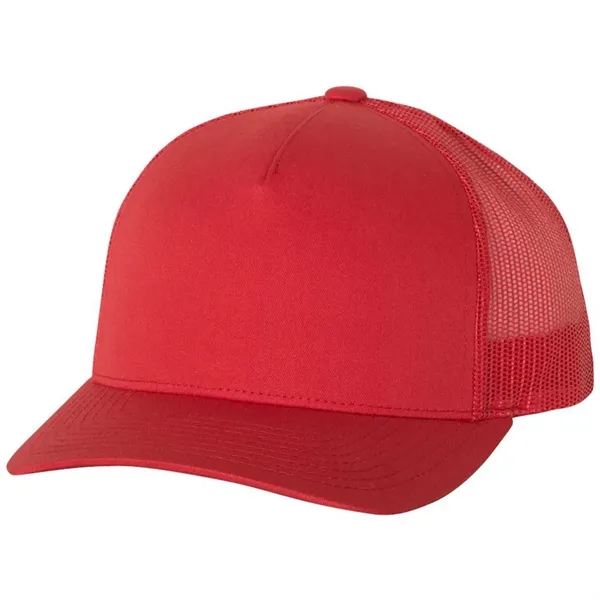 YUPOONG CLASSICS FIVE-PANEL RETRO TRUCKER CAP... from ASI 30208 A P Specialties / AP Specialties