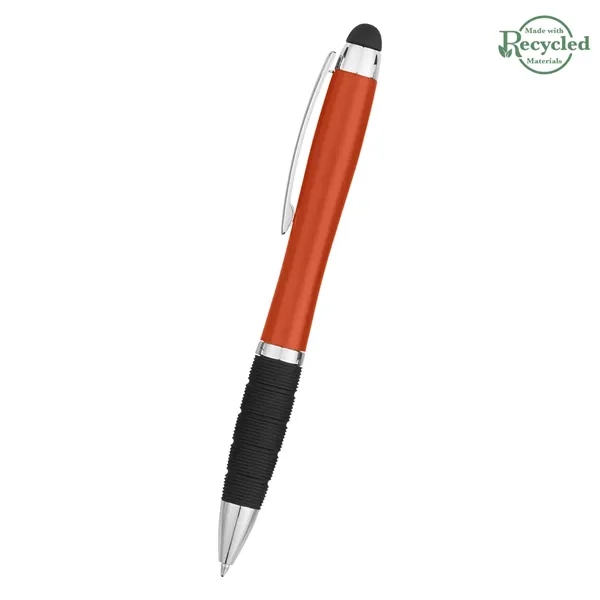 Twist-action pen with a light, stylus, and rubber grip for better... from ASI 61125 Hit Promotional Products / Hit®