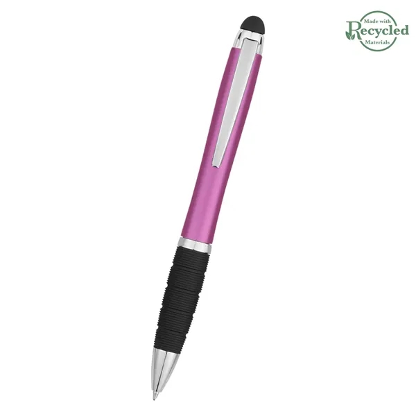 Twist-action pen with a light, stylus, and rubber grip for better... from ASI 61125 Hit Promotional Products / Hit®