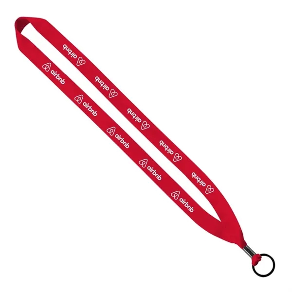 36"L x 3/4"W polyester lanyard with a metal crimp and a... from ASI 88060 Snugz/USA Inc / SnugZ USA®