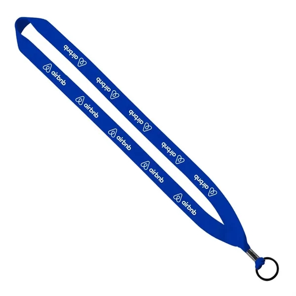 36"L x 3/4"W polyester lanyard with a metal crimp and a... from ASI 88060 Snugz/USA Inc / SnugZ USA®