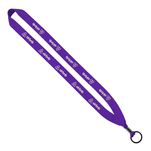 36"L x 3/4"W polyester lanyard with a metal crimp and a... from ASI 88060 Snugz/USA Inc / SnugZ USA®