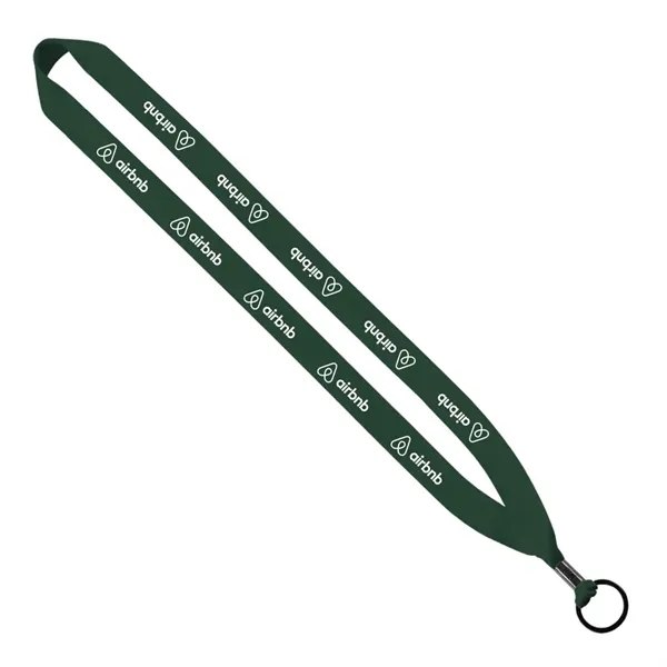 36"L x 3/4"W polyester lanyard with a metal crimp and a... from ASI 88060 Snugz/USA Inc / SnugZ USA®
