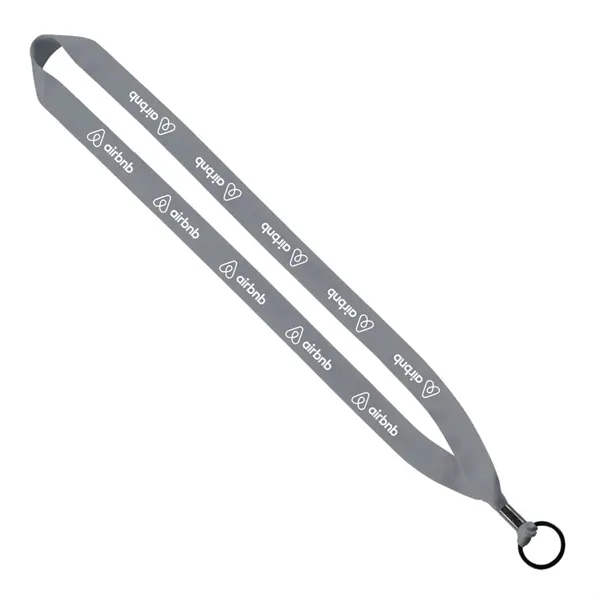 36"L x 3/4"W polyester lanyard with a metal crimp and a... from ASI 88060 Snugz/USA Inc / SnugZ USA®
