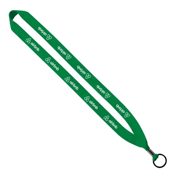 36"L x 3/4"W polyester lanyard with a metal crimp and a... from ASI 88060 Snugz/USA Inc / SnugZ USA®