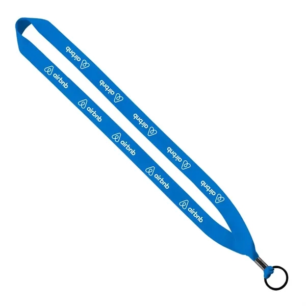 36"L x 3/4"W polyester lanyard with a metal crimp and a... from ASI 88060 Snugz/USA Inc / SnugZ USA®