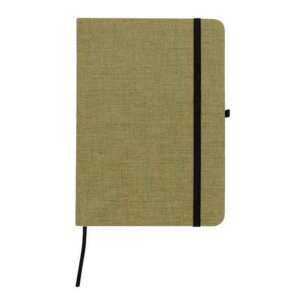 5" x 7" journal with 80 lined pages, a polycanvas cover... from ASI 61125 Hit Promotional Products / Hit®