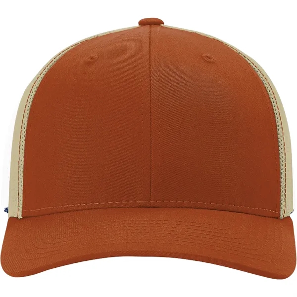 Richardson 110 R-Flex six panel cotton, polyester and spandex trucker hat... from ASI 74601 Calico