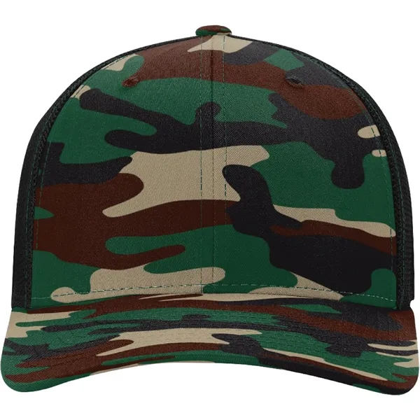 Richardson 110 R-Flex six panel cotton, polyester and spandex trucker hat... from ASI 74601 Calico
