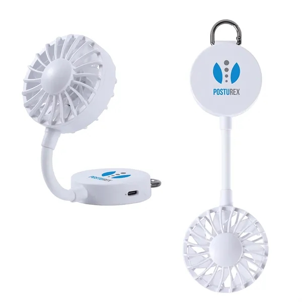 Rechargeable Portable Fan with Magnet Base... from ASI 36730 Ariel Premium Supply Inc