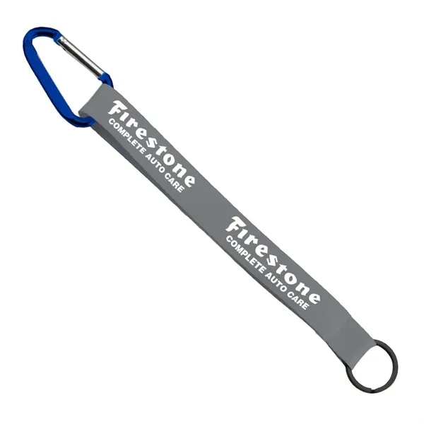 Sewn polyester key chain with and split-ring.... from ASI 88060 Snugz/USA Inc / SnugZ USA®