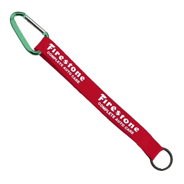 Sewn polyester key chain with and split-ring.... from ASI 88060 Snugz/USA Inc / SnugZ USA®