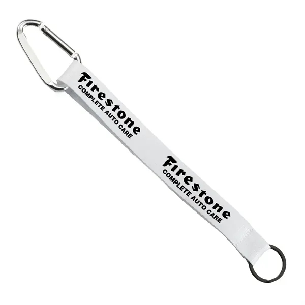 Sewn polyester key chain with and split-ring.... from ASI 88060 Snugz/USA Inc / SnugZ USA®