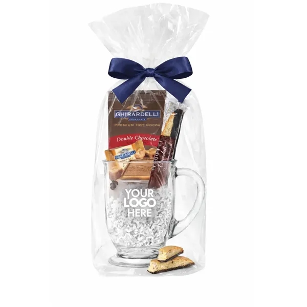 Ghirardelli Cocoa, Chocolate and Cookie Gift Mug... from ASI 89971 Stuff A Mug