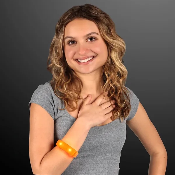 Blank or Imprinted. Fashion LED bracelets... from ASI 34194 ALightPromos / Alight Promotional Products