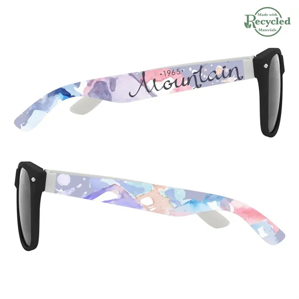 Malibu sunglasses with UV400 lenses and 4-color process imprint on both... from ASI 61125 Hit Promotional Products / Hit®