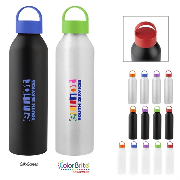 22 Oz. Darcy Aluminum Bottle With Recycled Lid... from ASI 61125 Hit Promotional Products / Hit®