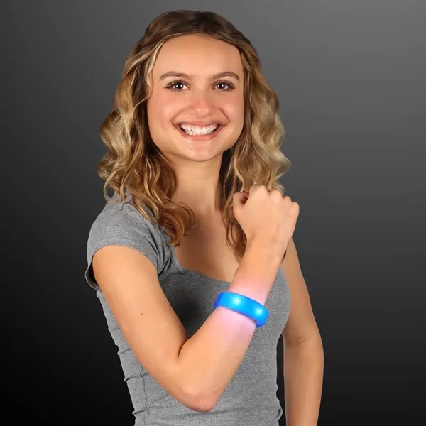 Blank or Imprinted. Fashion LED bracelets... from ASI 34194 ALightPromos / Alight Promotional Products