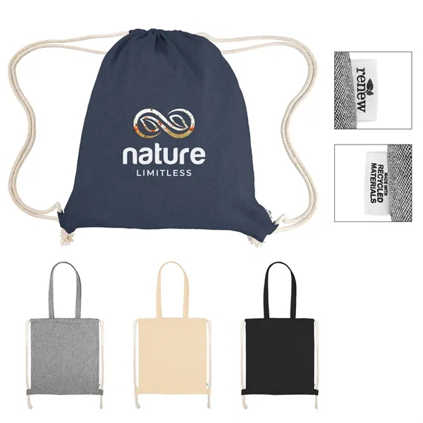Cotton canvas drawstring closure with 27" carrying handles.... from ASI 61125 Hit Promotional Products / Hit®