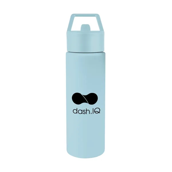 32 oz. single wall construction stainless steel bottle with screw-on, spill... from ASI 61125 Hit Promotional Products / Hit®