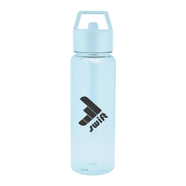 32 oz. rPET bottle with silicone straw and lid.... from ASI 61125 Hit Promotional Products / Hit®