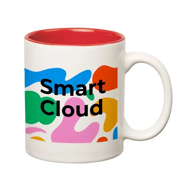 11 Oz. Full Color Hughes Stoneware Mug With C-Handle... from ASI 61125 Hit Promotional Products / Hit®