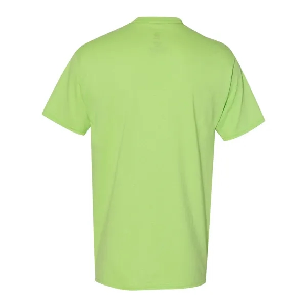 Hanes adult T-shirt made of cotton/polyester with up to 5% recycled... from ASI 84358 S&S Activewear