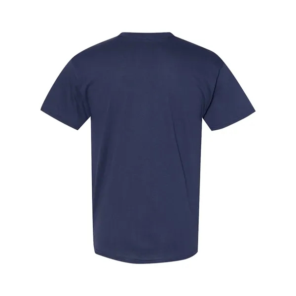 Hanes adult T-shirt made of cotton/polyester with up to 5% recycled... from ASI 84358 S&S Activewear