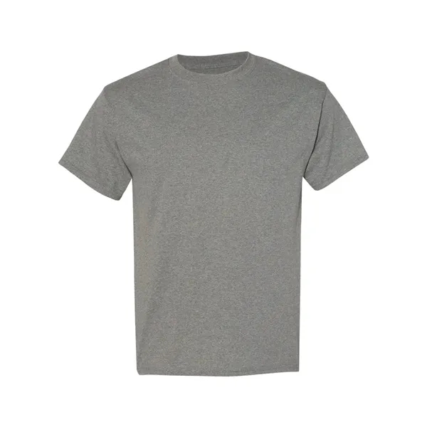 Hanes adult T-shirt made of cotton/polyester with up to 5% recycled... from ASI 84358 S&S Activewear