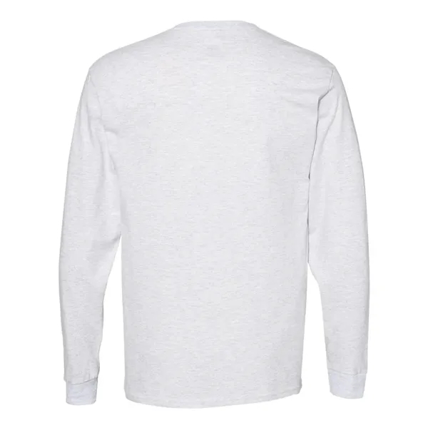 Long sleeve T-shirt made of 100% ComfortSoft® cotton with shoulder-to-shoulder taping... from ASI 84358 S&S Activewear