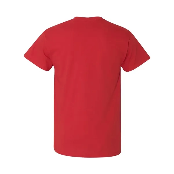 100% heavy cotton, pre-shrunk t-shirt with left chest pocket.... from ASI 84358 S&S Activewear