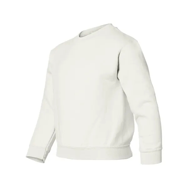 Youth 8.0 oz., 50% cotton / 50% polyester crewneck sweatshirt. Blank... from ASI 84358 S&S Activewear