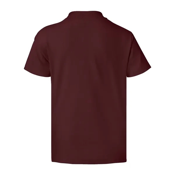 Youth-sized T-shirt made of cotton/poly with 5% recycled polyester from plastic... from ASI 84358 S&S Activewear