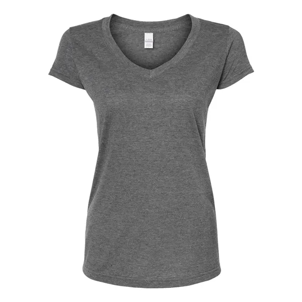 Tultex Women's Poly-Rich V-Neck T-Shirt... from ASI 84358 S&S Activewear
