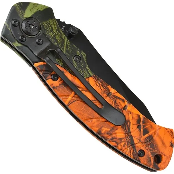 Blaze 2-Tone Camo Knife... from ASI 89320 Starline USA Inc