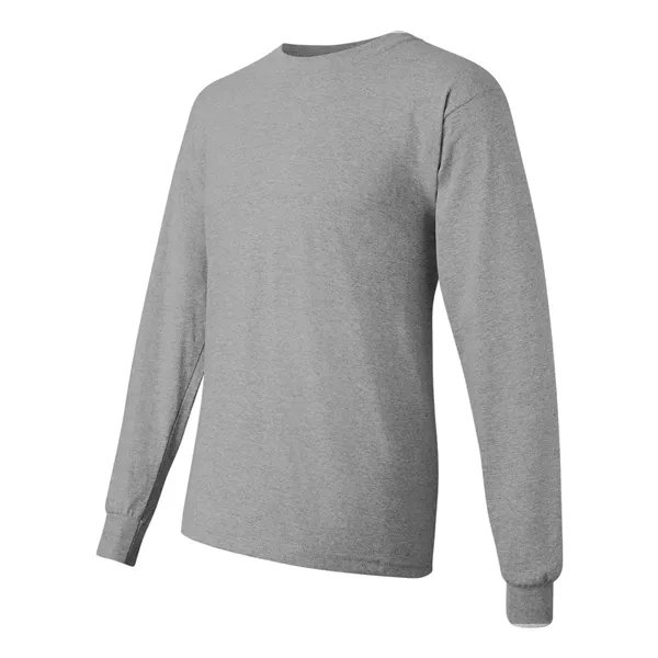 Heavy 100% cotton long sleeve 5.3 oz t-shirt. Blank product.... from ASI 84358 S&S Activewear