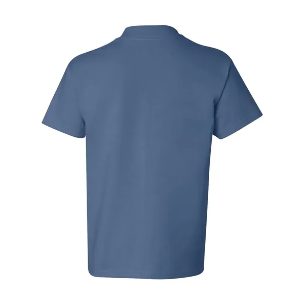 Youth short sleeve T-shirt with lay flat collar, and double-needle stitching.... from ASI 84358 S&S Activewear