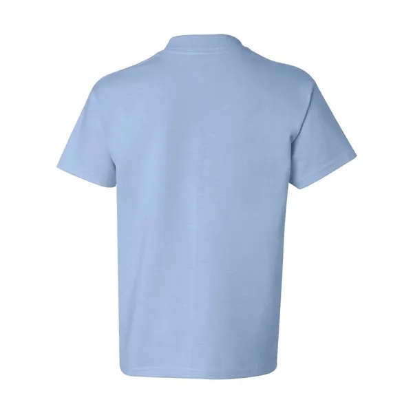Youth short sleeve T-shirt with lay flat collar, and double-needle stitching.... from ASI 84358 S&S Activewear