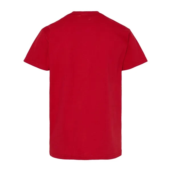 Youth short sleeve T-shirt made of 100% ComfortSoft® cotton with a... from ASI 84358 S&S Activewear