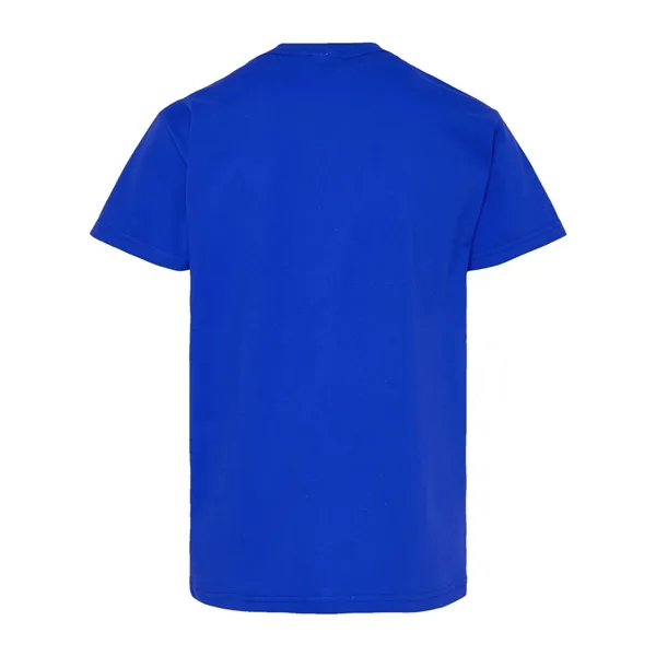 Youth short sleeve T-shirt made of 100% ComfortSoft® cotton with a... from ASI 84358 S&S Activewear