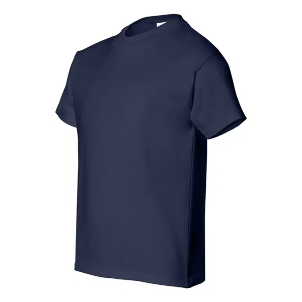 Youth short sleeve T-shirt made of 100% ComfortSoft® cotton with a... from ASI 84358 S&S Activewear