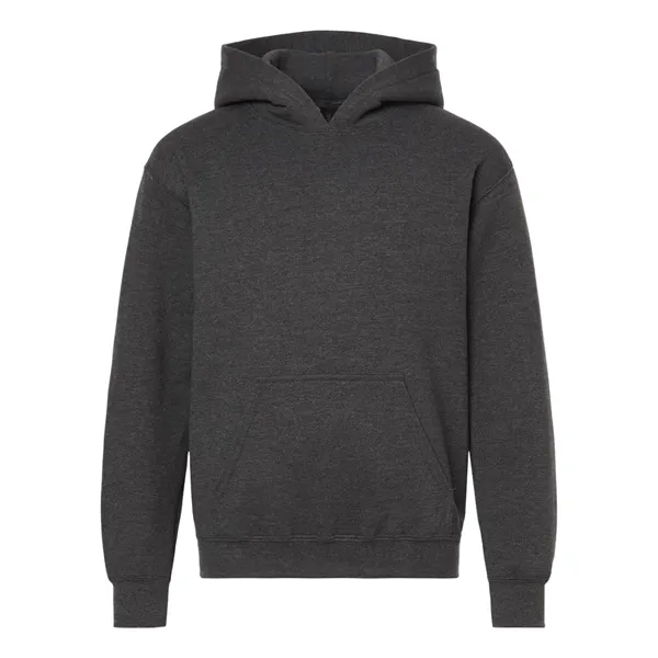 Youth fit hooded sweatshirt with double-lined hood and front pouch pocket.... from ASI 84358 S&S Activewear