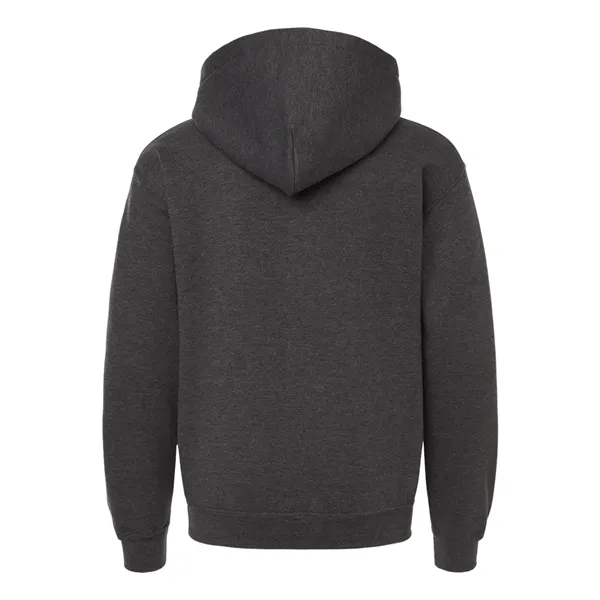 Youth fit hooded sweatshirt with double-lined hood and front pouch pocket.... from ASI 84358 S&S Activewear