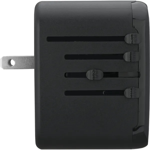 Universal Travel 2 USB / 2 Type-C Adapter... from ASI 89320 Starline USA Inc